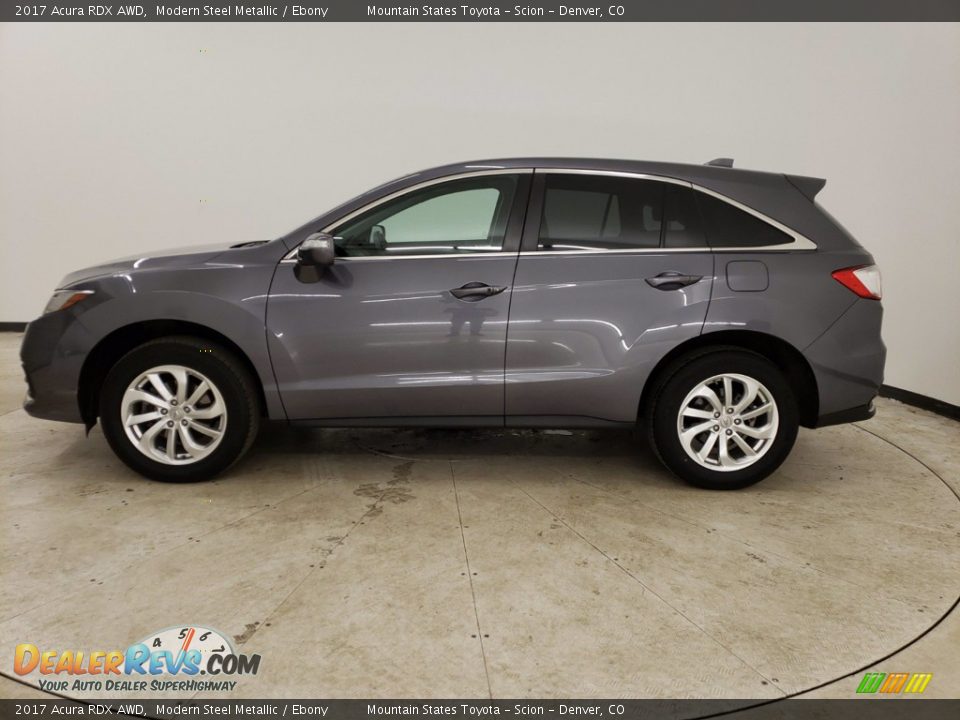 2017 Acura RDX AWD Modern Steel Metallic / Ebony Photo #4