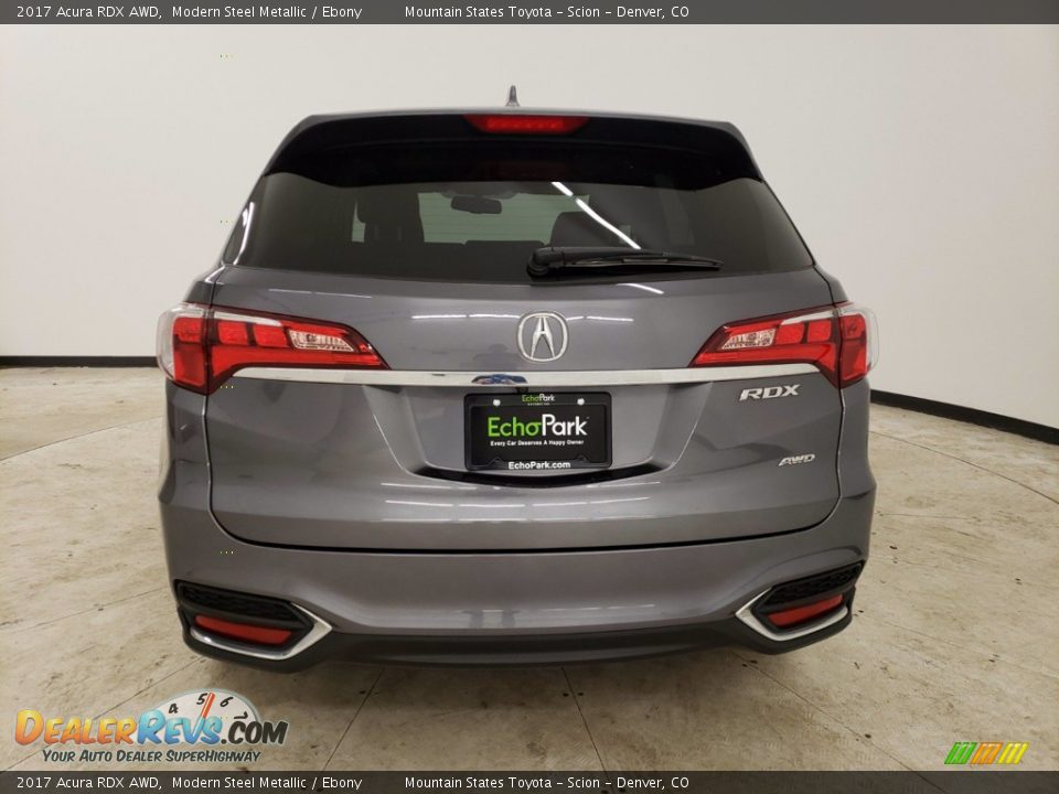 2017 Acura RDX AWD Modern Steel Metallic / Ebony Photo #6