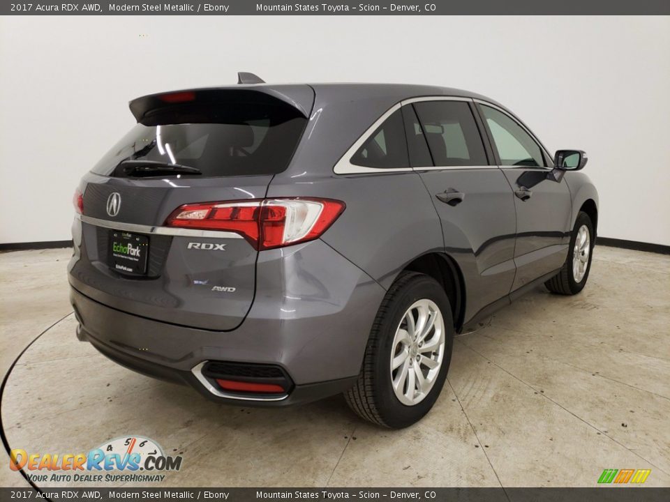 2017 Acura RDX AWD Modern Steel Metallic / Ebony Photo #7