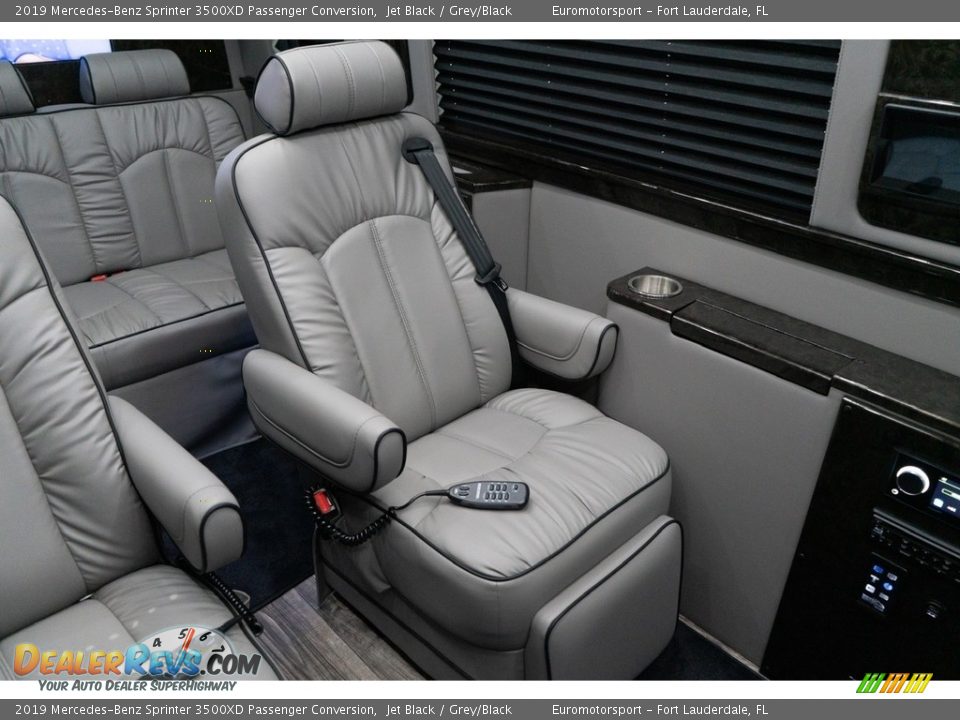 Rear Seat of 2019 Mercedes-Benz Sprinter 3500XD Passenger Conversion Photo #2