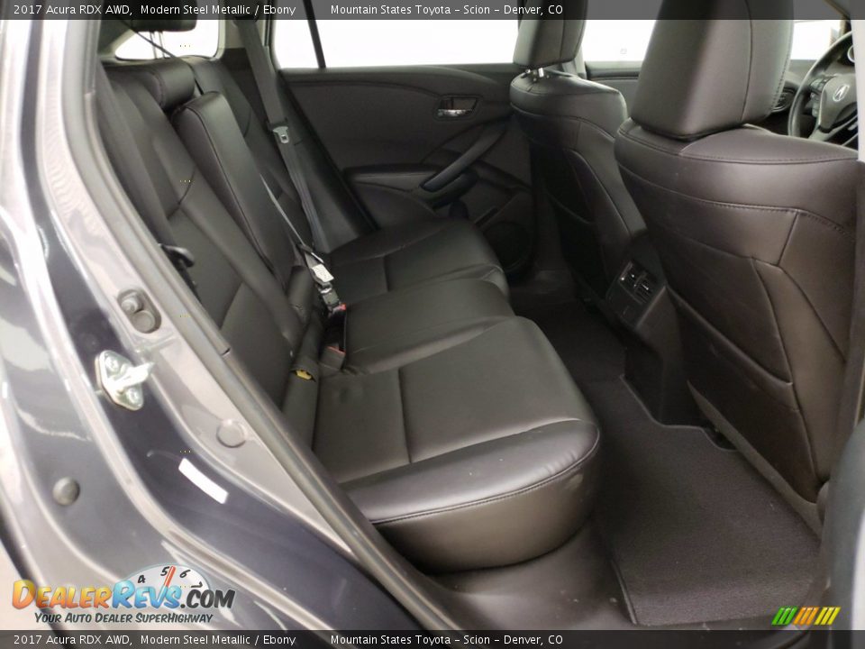 2017 Acura RDX AWD Modern Steel Metallic / Ebony Photo #15