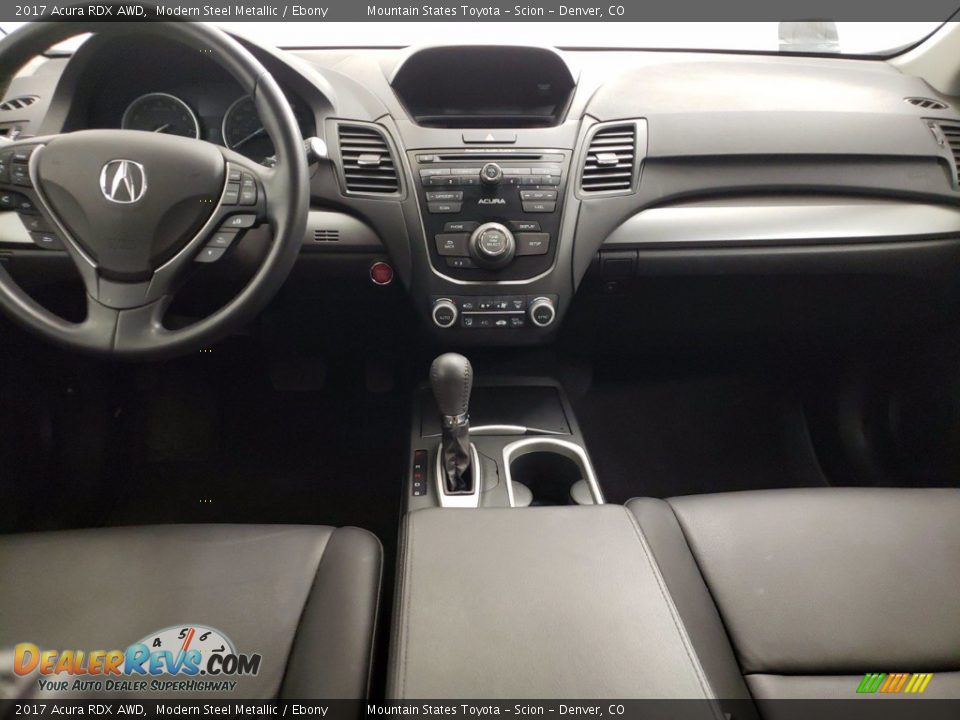 2017 Acura RDX AWD Modern Steel Metallic / Ebony Photo #17