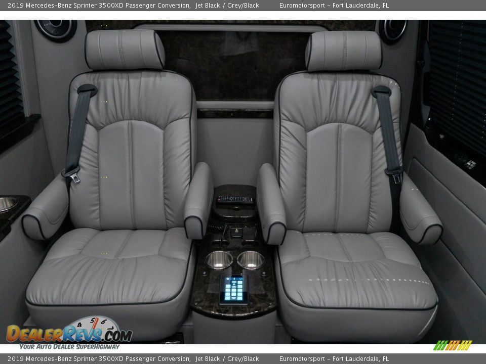 Rear Seat of 2019 Mercedes-Benz Sprinter 3500XD Passenger Conversion Photo #15