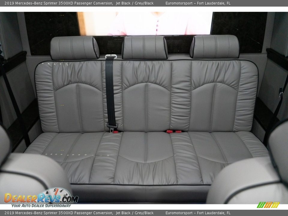 Rear Seat of 2019 Mercedes-Benz Sprinter 3500XD Passenger Conversion Photo #16