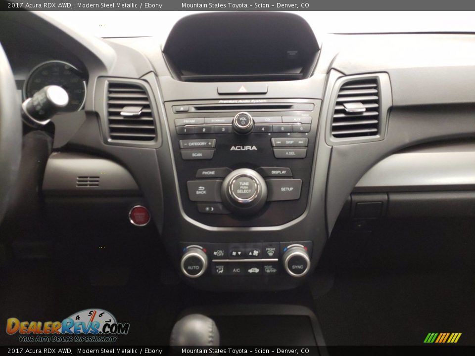 2017 Acura RDX AWD Modern Steel Metallic / Ebony Photo #19