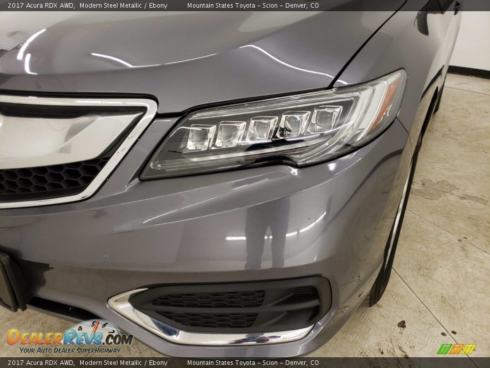 2017 Acura RDX AWD Modern Steel Metallic / Ebony Photo #23