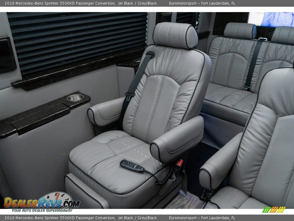 Rear Seat of 2019 Mercedes-Benz Sprinter 3500XD Passenger Conversion Photo #23