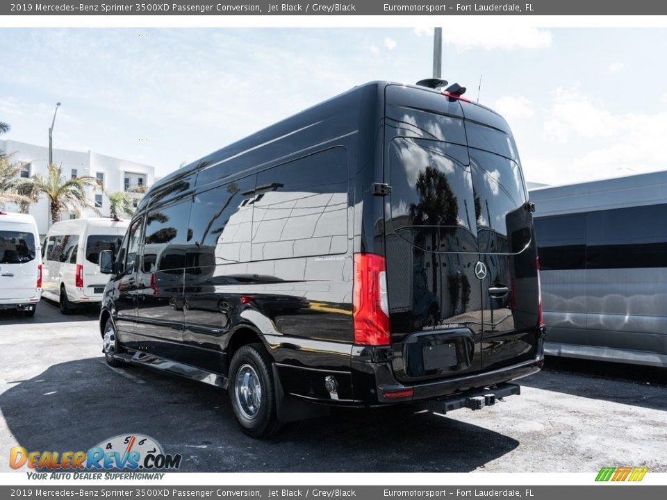 2019 Mercedes-Benz Sprinter 3500XD Passenger Conversion Jet Black / Grey/Black Photo #25