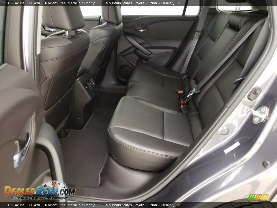 2017 Acura RDX AWD Modern Steel Metallic / Ebony Photo #27