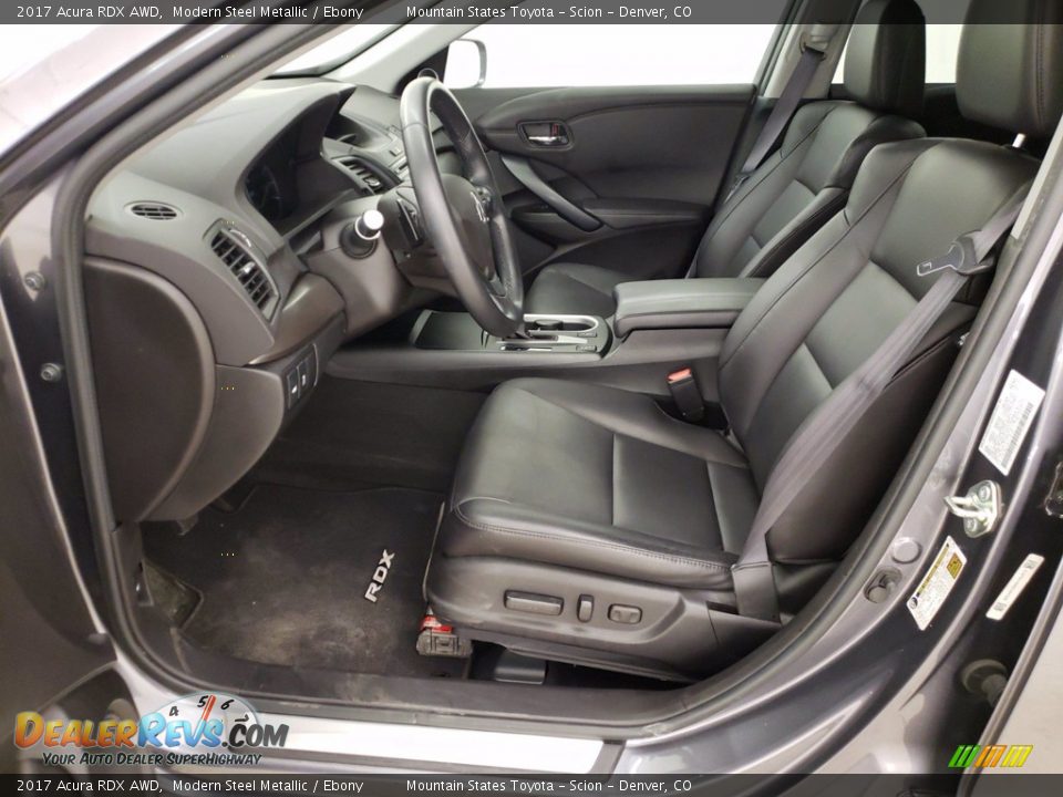 2017 Acura RDX AWD Modern Steel Metallic / Ebony Photo #28