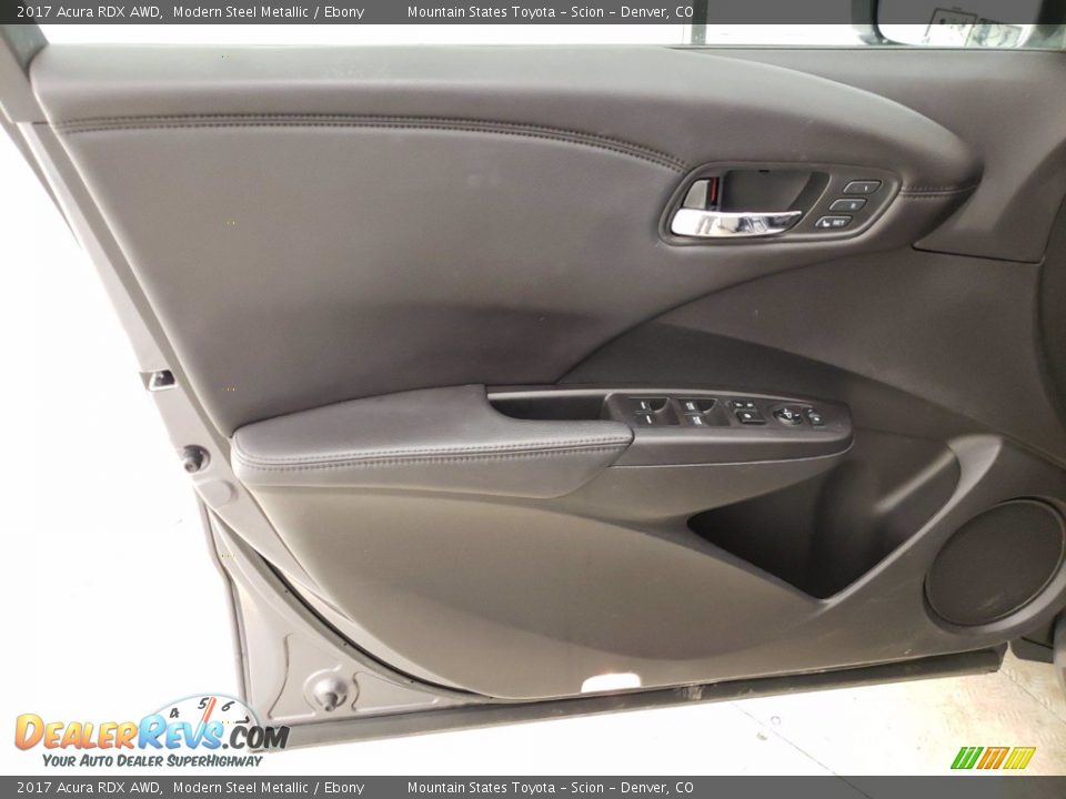 2017 Acura RDX AWD Modern Steel Metallic / Ebony Photo #30