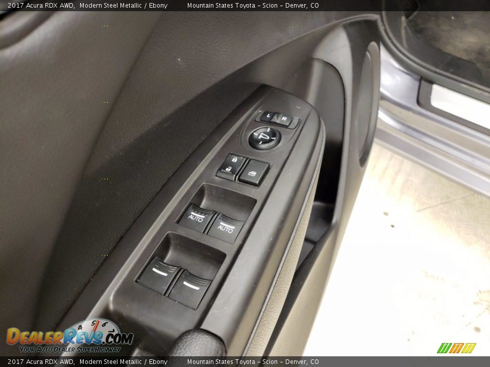 2017 Acura RDX AWD Modern Steel Metallic / Ebony Photo #31