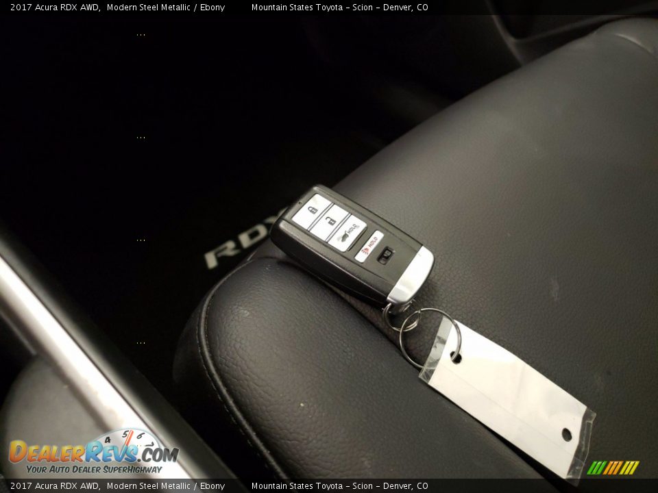 2017 Acura RDX AWD Modern Steel Metallic / Ebony Photo #32
