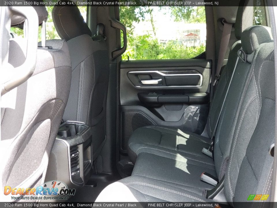 2020 Ram 1500 Big Horn Quad Cab 4x4 Diamond Black Crystal Pearl / Black Photo #9