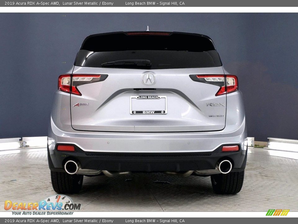 2019 Acura RDX A-Spec AWD Lunar Silver Metallic / Ebony Photo #3