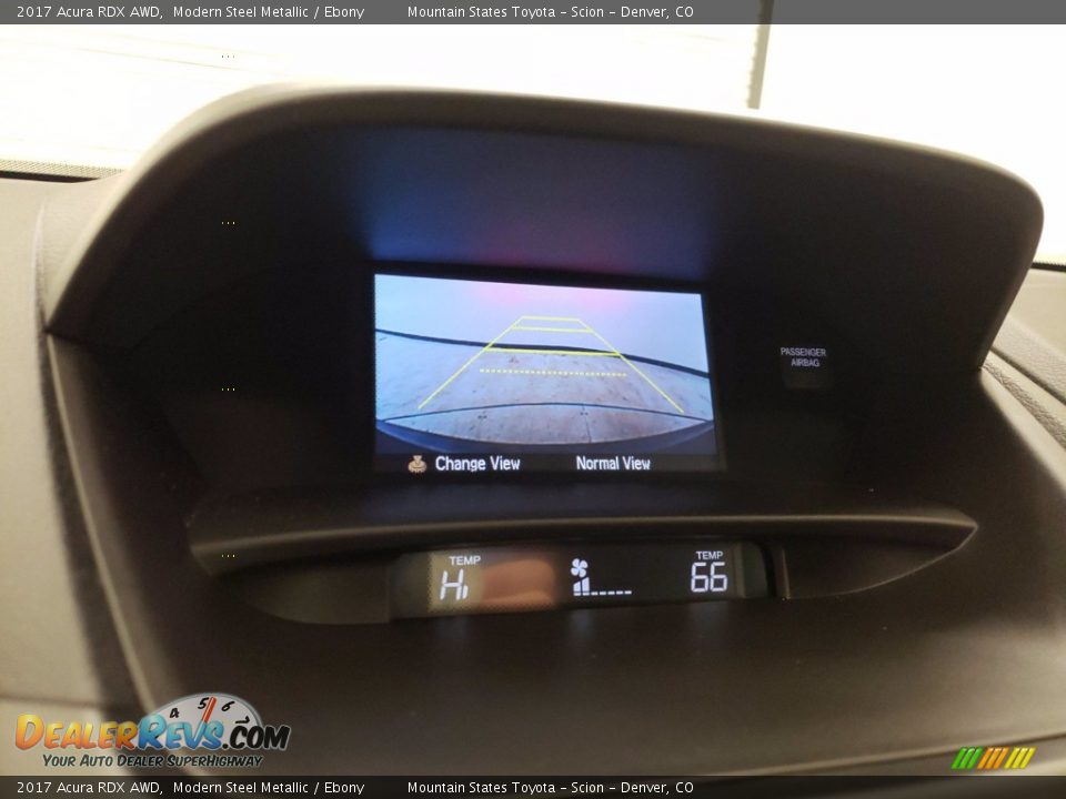 2017 Acura RDX AWD Modern Steel Metallic / Ebony Photo #36