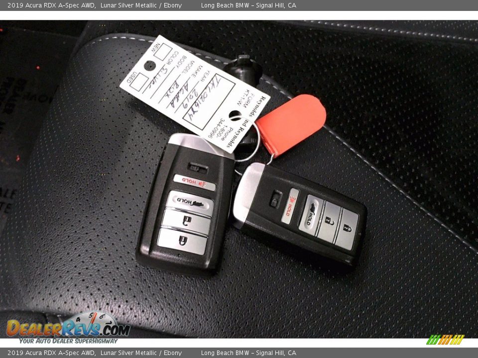 Keys of 2019 Acura RDX A-Spec AWD Photo #11
