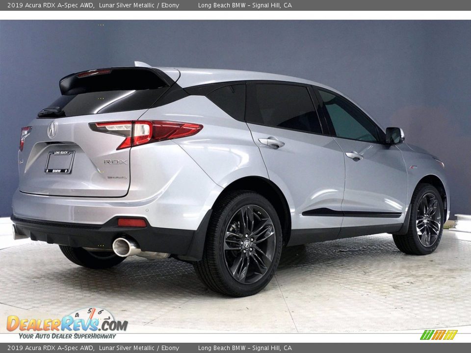 2019 Acura RDX A-Spec AWD Lunar Silver Metallic / Ebony Photo #13