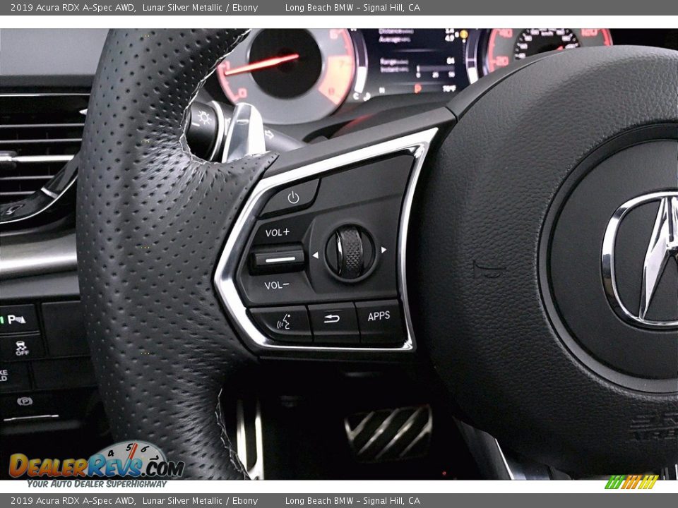 2019 Acura RDX A-Spec AWD Steering Wheel Photo #18