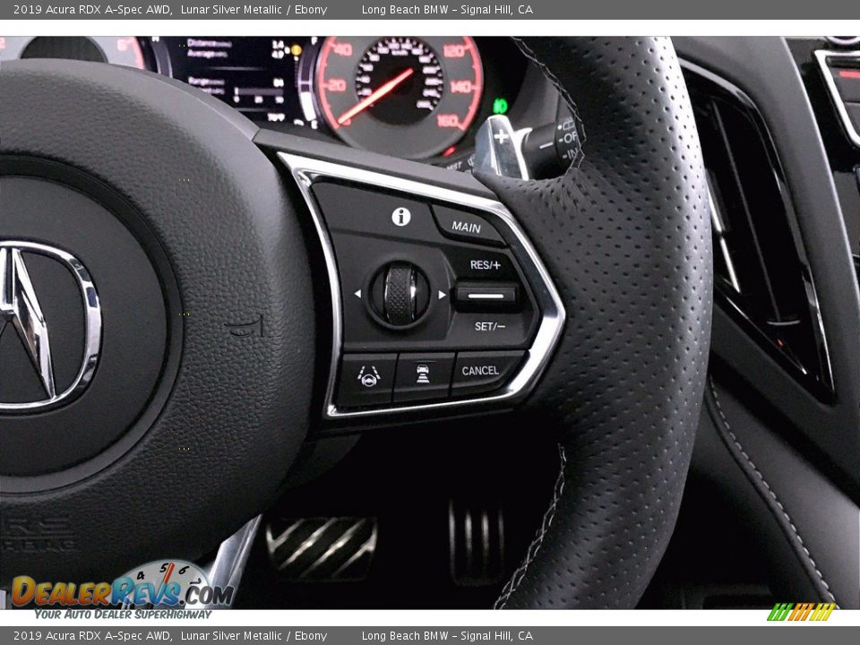 2019 Acura RDX A-Spec AWD Steering Wheel Photo #19