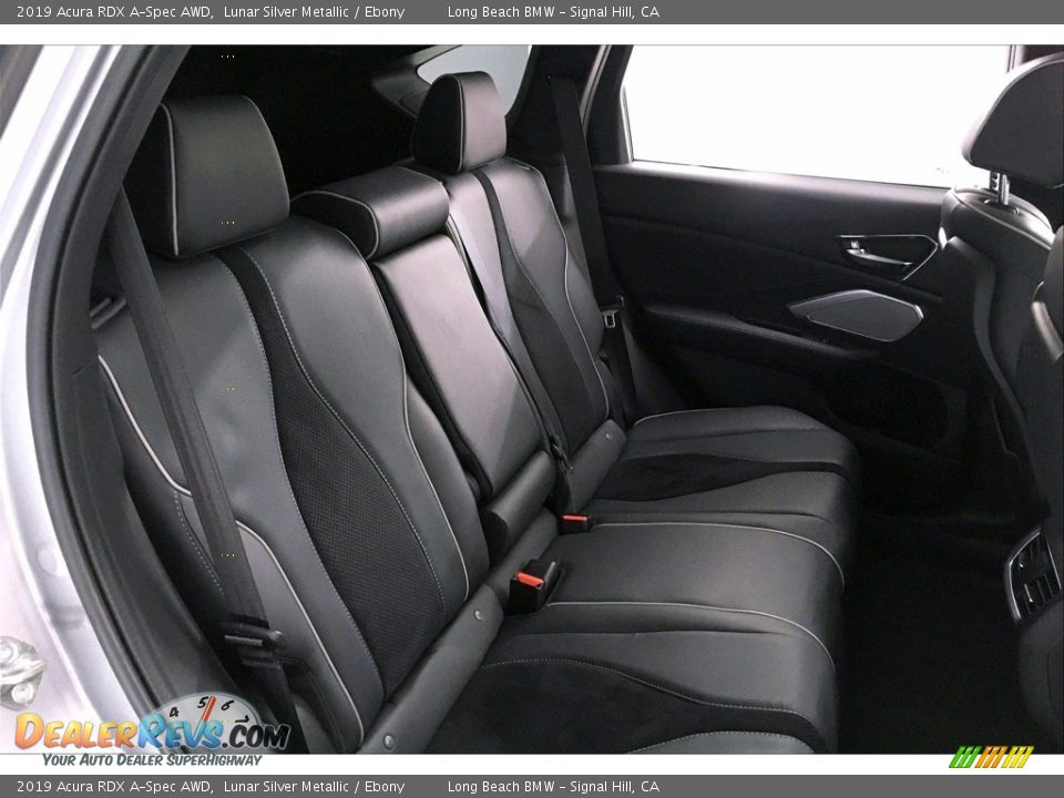 Rear Seat of 2019 Acura RDX A-Spec AWD Photo #29