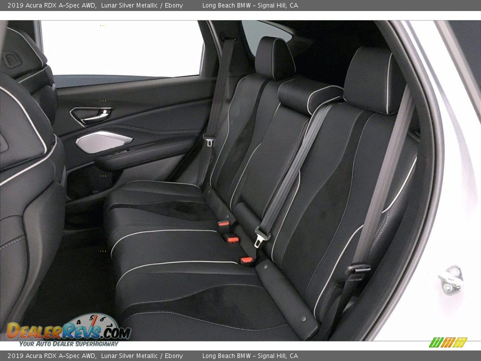 Rear Seat of 2019 Acura RDX A-Spec AWD Photo #30