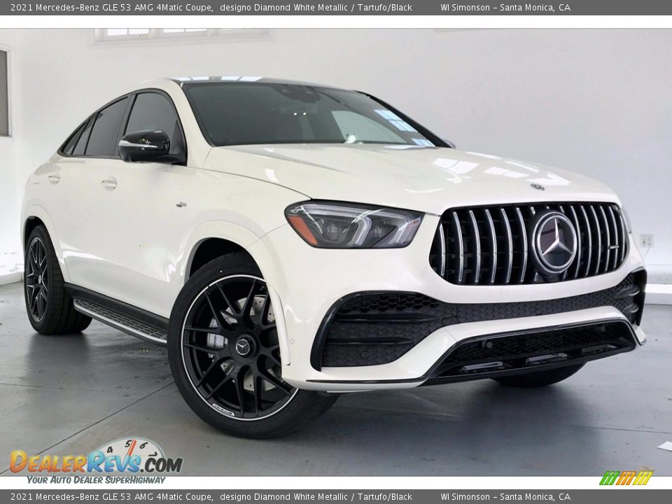 Front 3/4 View of 2021 Mercedes-Benz GLE 53 AMG 4Matic Coupe Photo #12