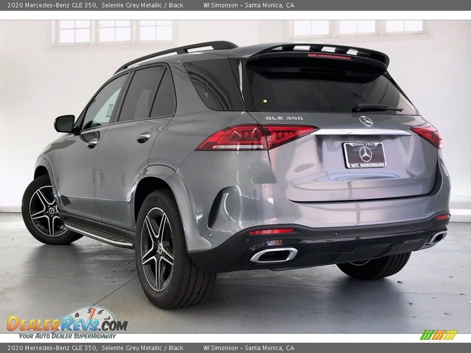 2020 Mercedes-Benz GLE 350 Selenite Grey Metallic / Black Photo #2