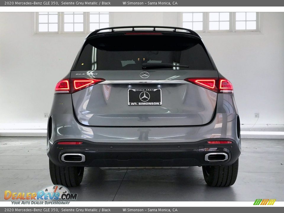 2020 Mercedes-Benz GLE 350 Selenite Grey Metallic / Black Photo #3