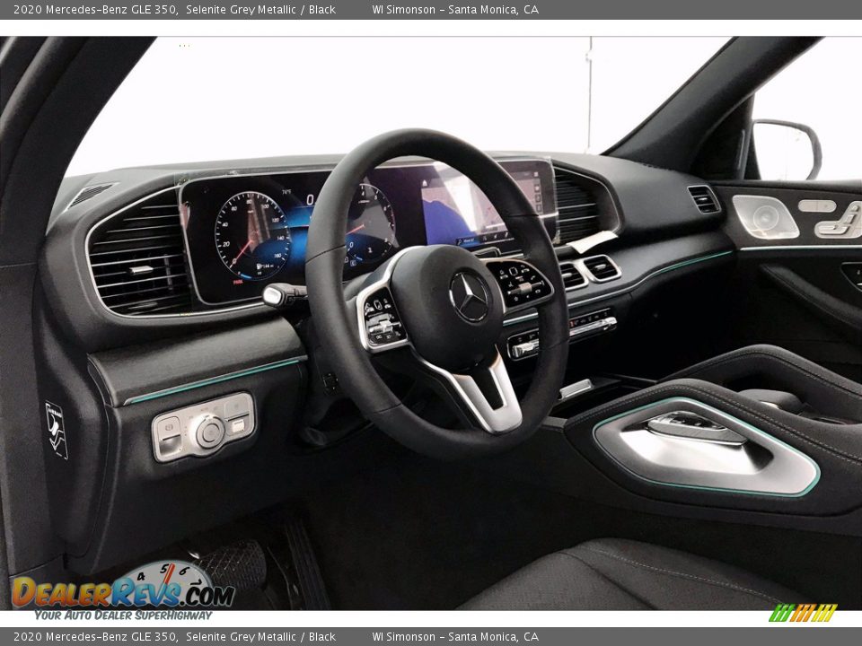 2020 Mercedes-Benz GLE 350 Selenite Grey Metallic / Black Photo #4