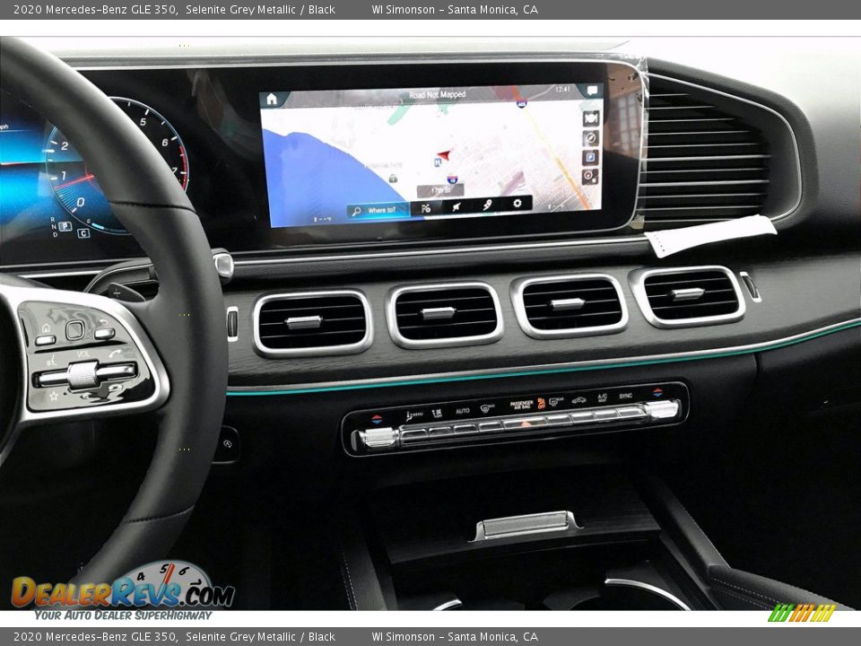 2020 Mercedes-Benz GLE 350 Selenite Grey Metallic / Black Photo #6
