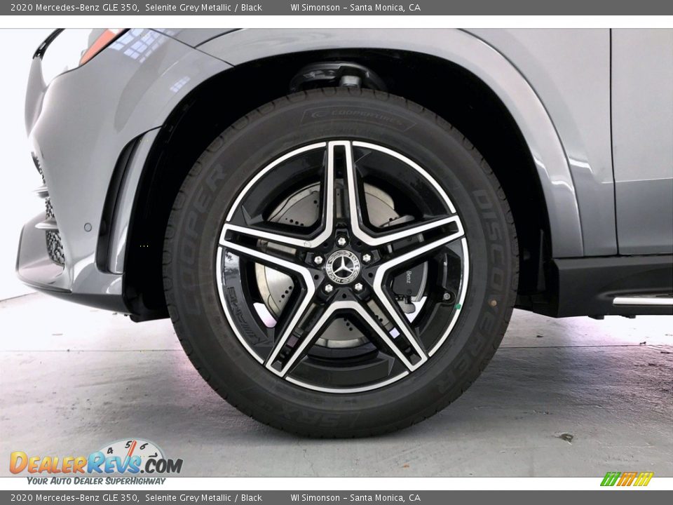 2020 Mercedes-Benz GLE 350 Selenite Grey Metallic / Black Photo #9