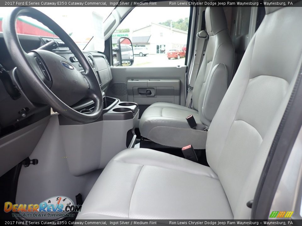 Medium Flint Interior - 2017 Ford E Series Cutaway E350 Cutaway Commercial Photo #14