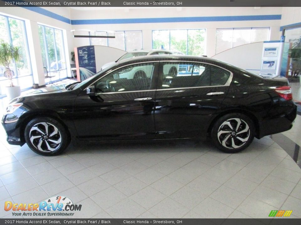 2017 Honda Accord EX Sedan Crystal Black Pearl / Black Photo #2