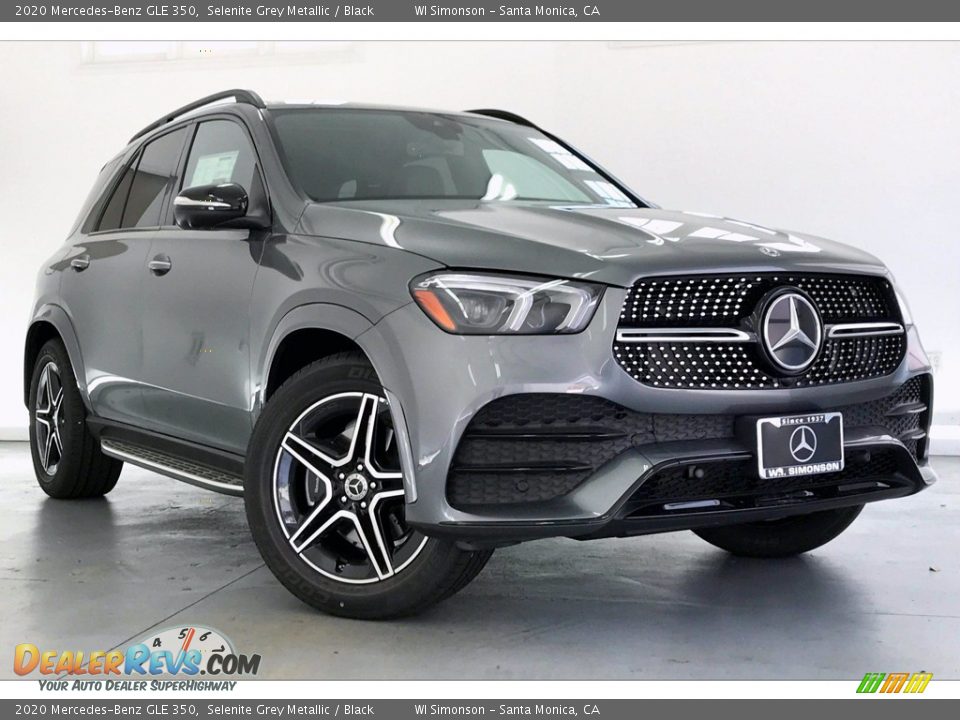 2020 Mercedes-Benz GLE 350 Selenite Grey Metallic / Black Photo #12