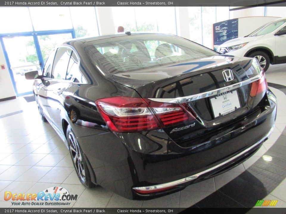 2017 Honda Accord EX Sedan Crystal Black Pearl / Black Photo #3