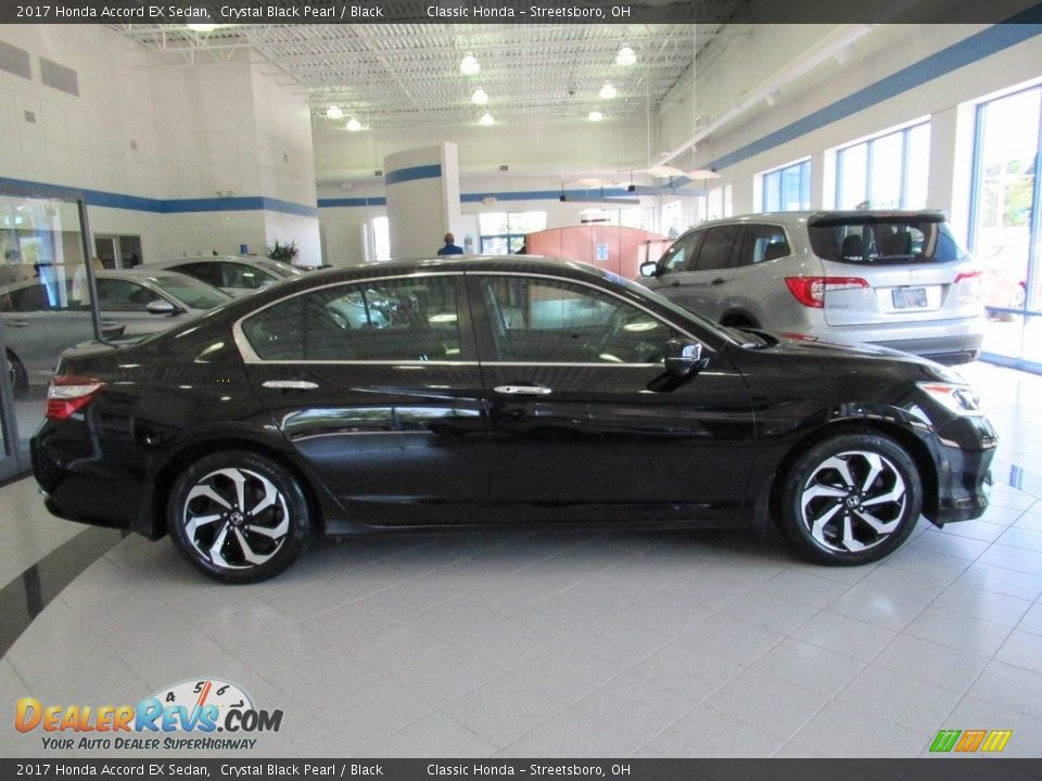 2017 Honda Accord EX Sedan Crystal Black Pearl / Black Photo #5