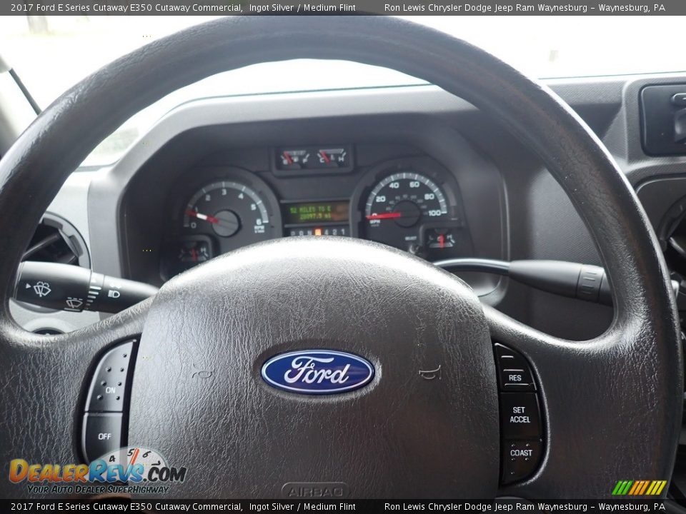 2017 Ford E Series Cutaway E350 Cutaway Commercial Steering Wheel Photo #20