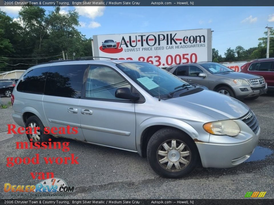 2006 Chrysler Town & Country Touring Bright Silver Metallic / Medium Slate Gray Photo #1