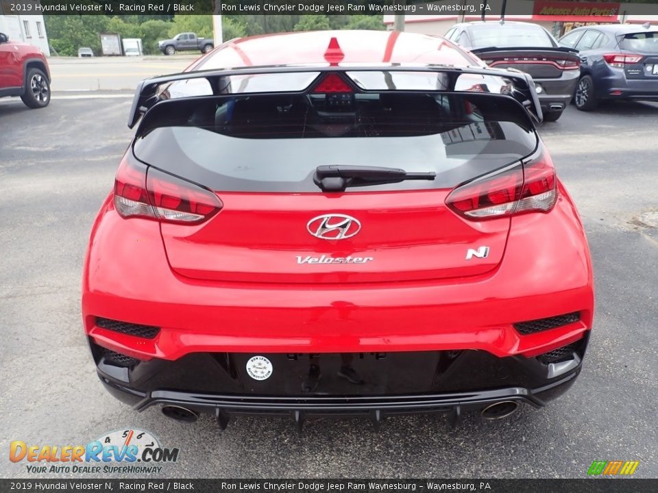 2019 Hyundai Veloster N Racing Red / Black Photo #5
