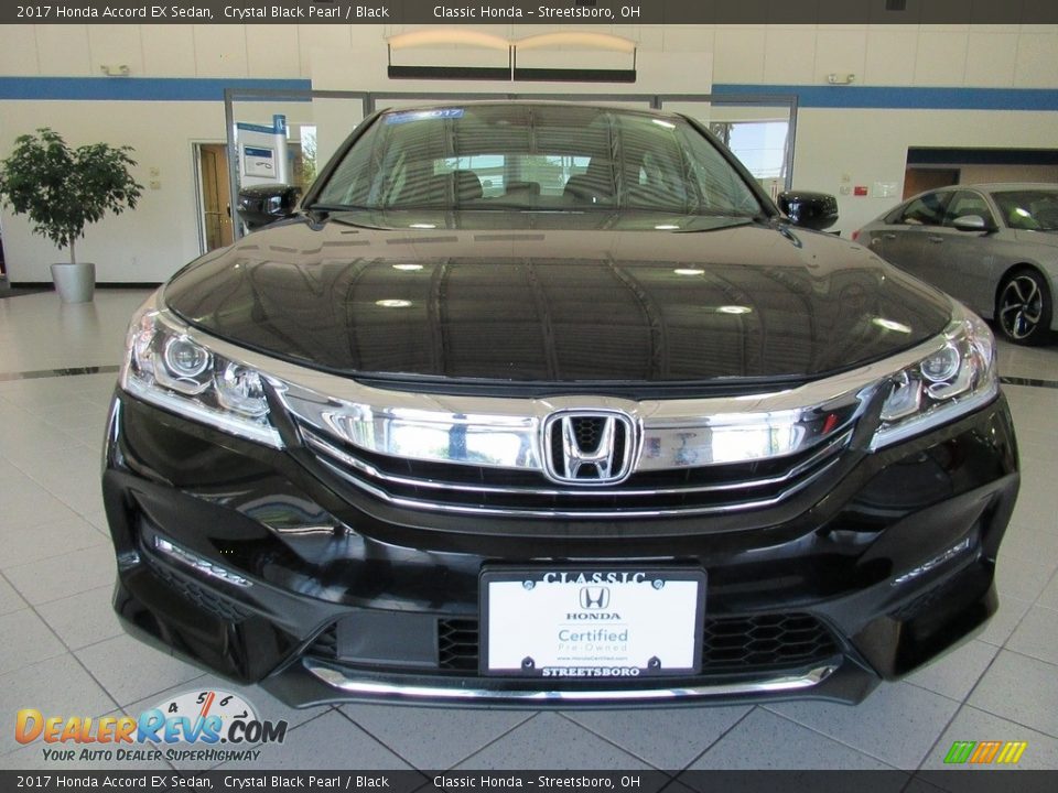 2017 Honda Accord EX Sedan Crystal Black Pearl / Black Photo #13