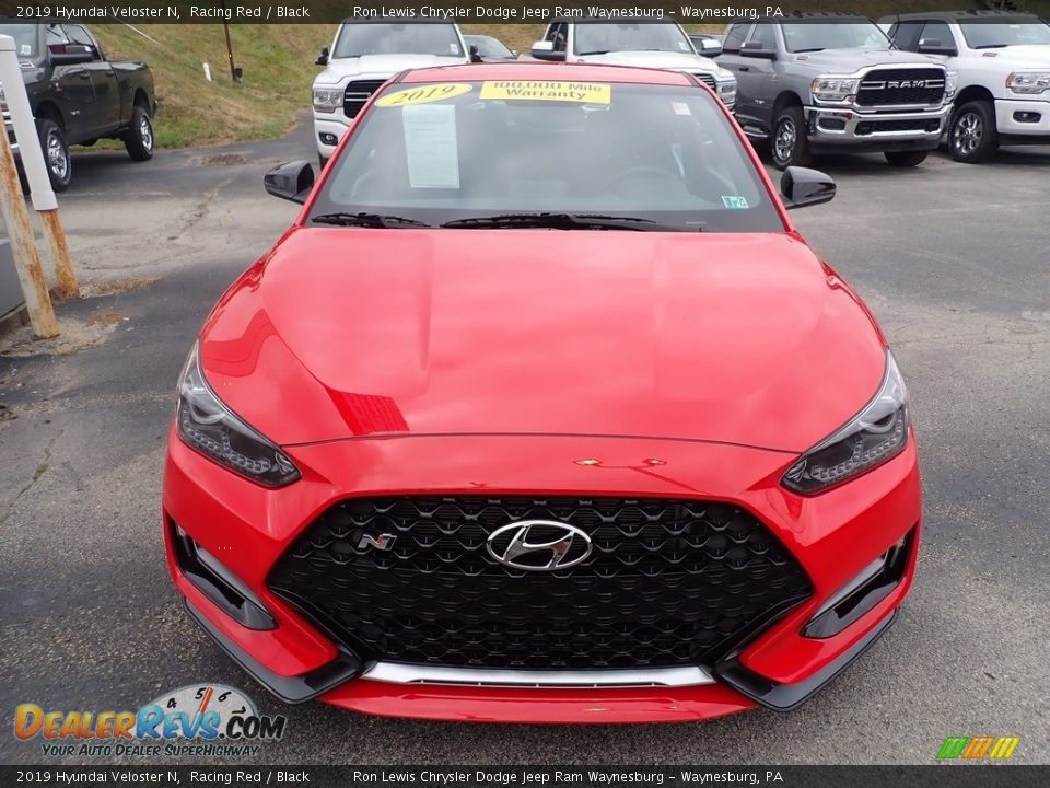2019 Hyundai Veloster N Racing Red / Black Photo #8