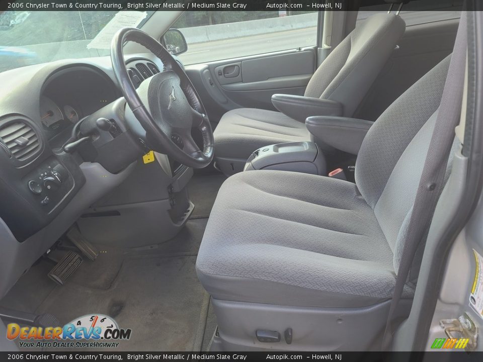 2006 Chrysler Town & Country Touring Bright Silver Metallic / Medium Slate Gray Photo #8