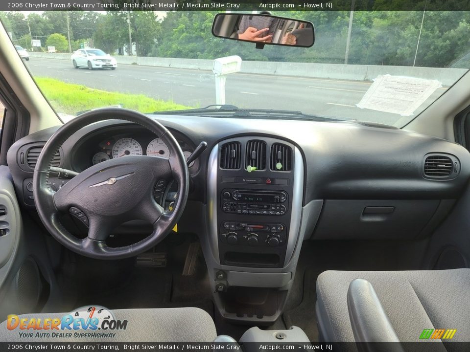 2006 Chrysler Town & Country Touring Bright Silver Metallic / Medium Slate Gray Photo #10