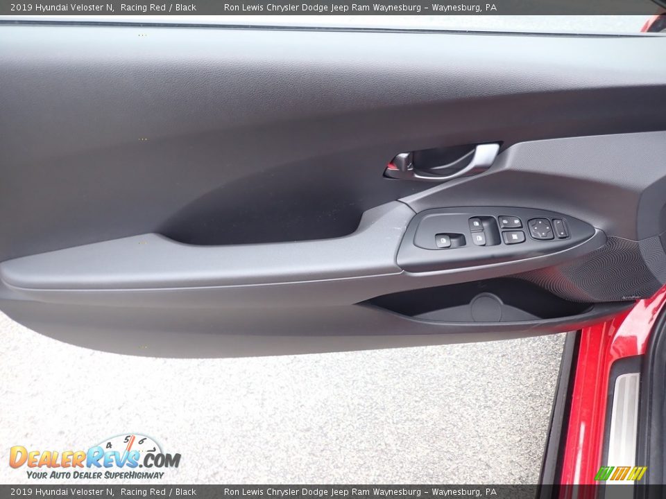 2019 Hyundai Veloster N Racing Red / Black Photo #13