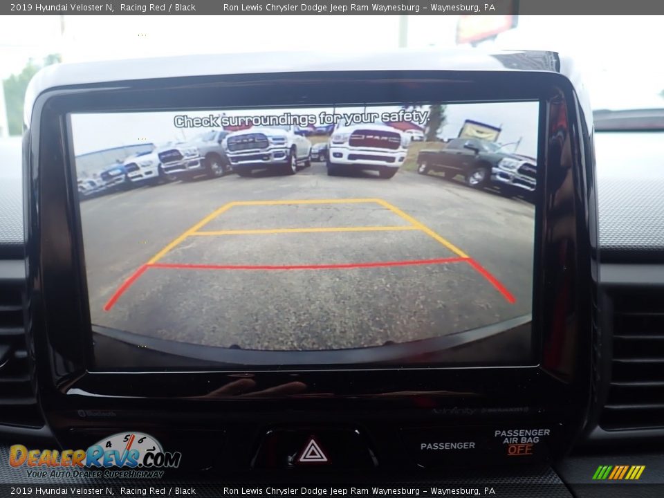 2019 Hyundai Veloster N Racing Red / Black Photo #17