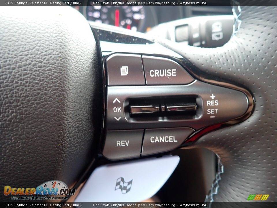 2019 Hyundai Veloster N Steering Wheel Photo #18
