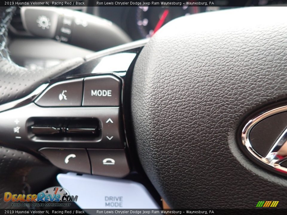 2019 Hyundai Veloster N Steering Wheel Photo #19