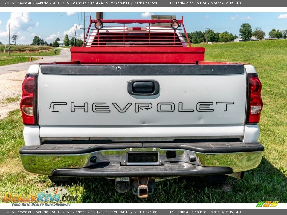 2006 Chevrolet Silverado 2500HD LS Extended Cab 4x4 Summit White / Dark Charcoal Photo #7