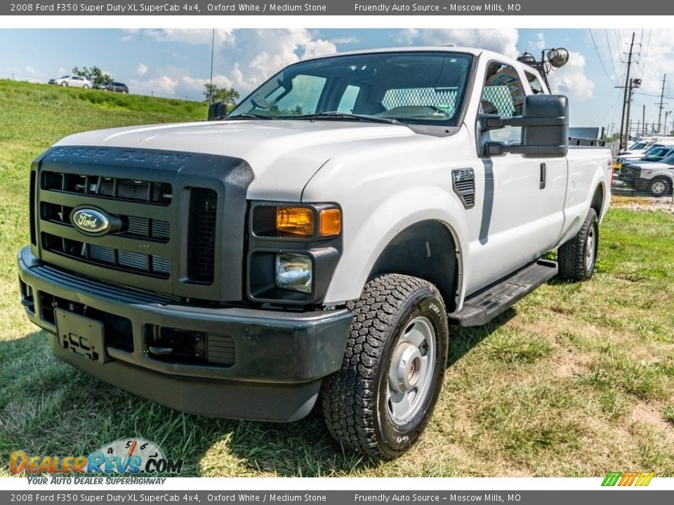 Oxford White 2008 Ford F350 Super Duty XL SuperCab 4x4 Photo #8